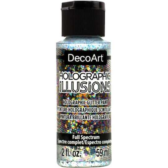 DecoArt&#xAE; Holographic Illusions&#x2122; Glitter Paint